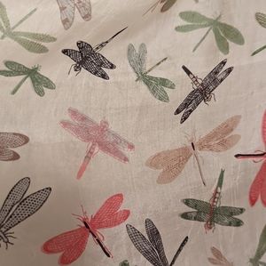 100 percent dragonfly silk stole